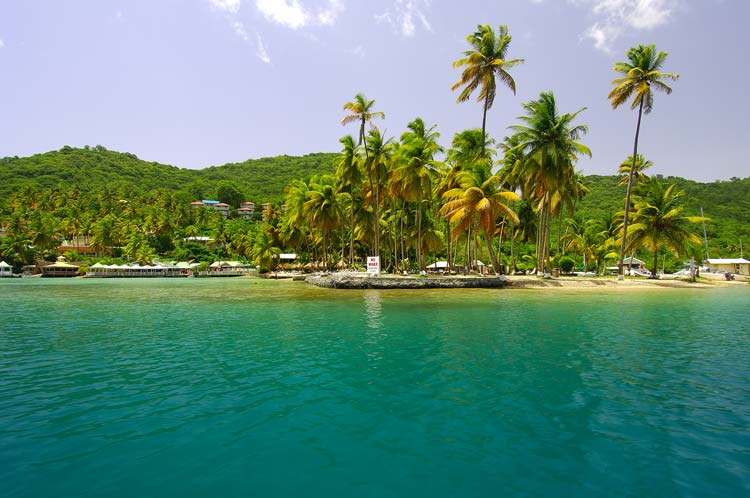 St Lucia strand