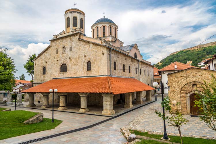 Kerk in Prizren Kosovo